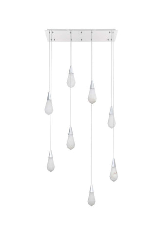 Amora LED Pendant in Chrome