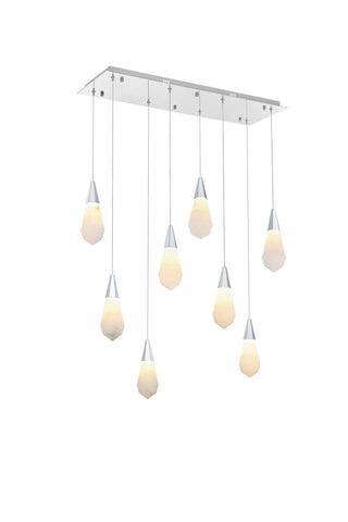 Amora LED Pendant in Chrome