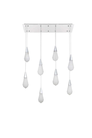 Amora LED Pendant in Chrome