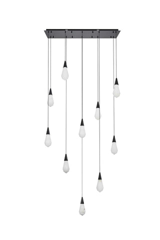 Amora LED Pendant in Black