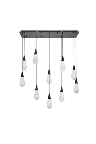 Amora LED Pendant in Black
