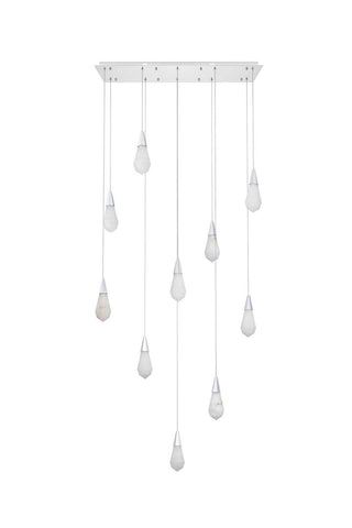 Amora LED Pendant in Chrome