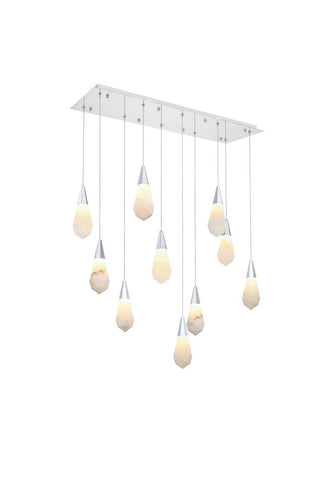 Amora LED Pendant in Chrome
