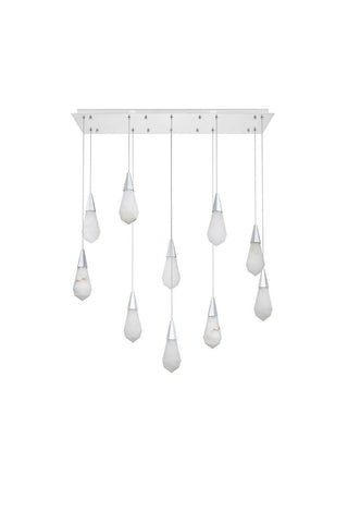 Amora LED Pendant in Chrome