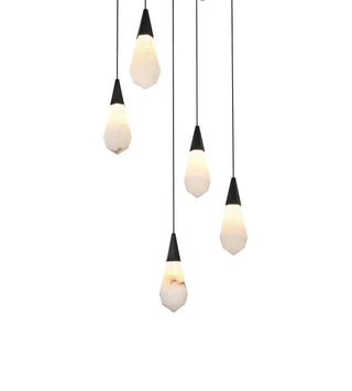 Amora LED Pendant in Black