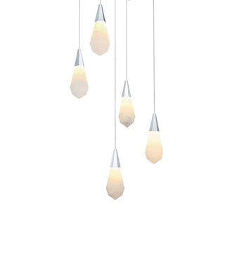 Amora LED Pendant in Chrome