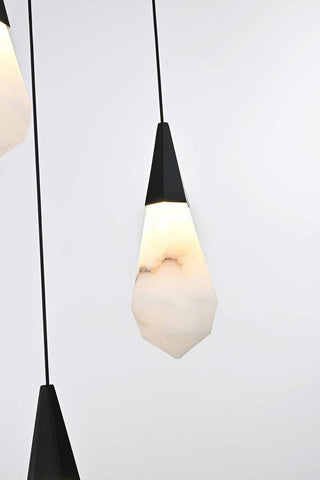 Amora LED Pendant in Black