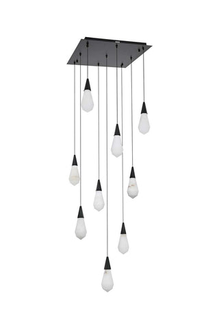 Amora LED Pendant in Black