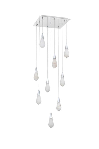 Amora LED Pendant in Chrome