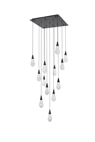 Amora LED Pendant in Black
