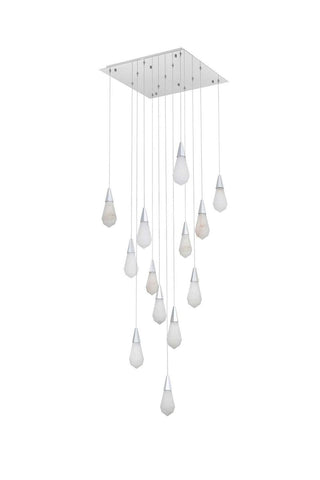Amora LED Pendant in Chrome