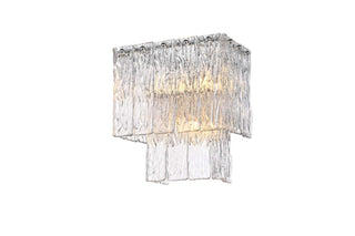 Georgina Three Light Wall Sconce in Chrome