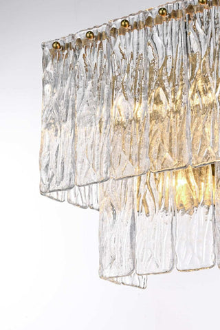 Georgina Three Light Wall Sconce in Satin Gold