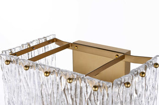Georgina Three Light Wall Sconce in Satin Gold