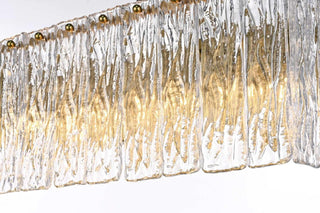 Georgina Five Light Wall Sconce in Satin Gold