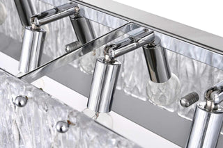 Georgina Six Light Wall Sconce in Chrome