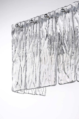 Georgina Six Light Wall Sconce in Chrome