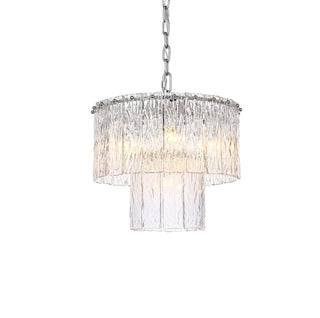Georgina Six Light Chandelier in Chrome