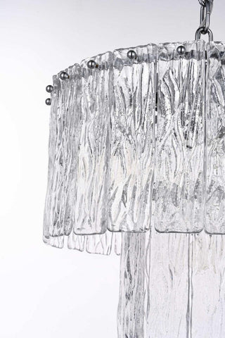 Georgina Six Light Chandelier in Chrome