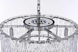 Georgina Nine Light Chandelier in Chrome