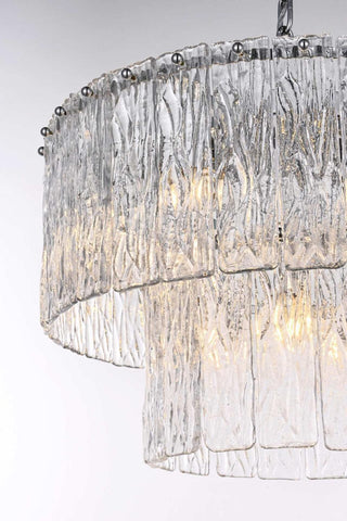 Georgina Nine Light Chandelier in Chrome