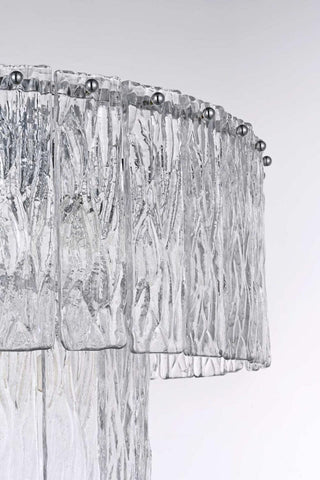Georgina Nine Light Chandelier in Chrome