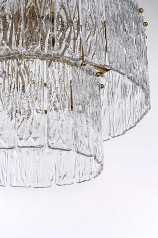 Georgina Nine Light Chandelier in Satin Gold