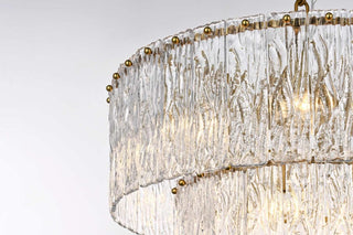 Georgina 12 Light Chandelier in Satin Gold