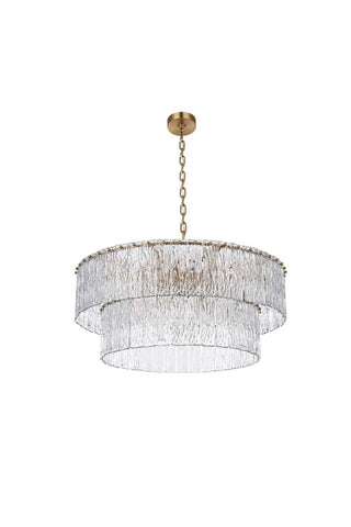 Georgina 18 Light Chandelier in Satin Gold
