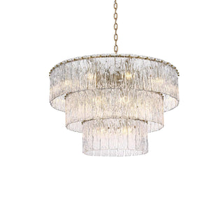 Georgina 22 Light Chandelier in Satin Gold