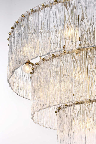 Georgina 22 Light Chandelier in Satin Gold