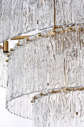 Georgina 22 Light Chandelier in Satin Gold