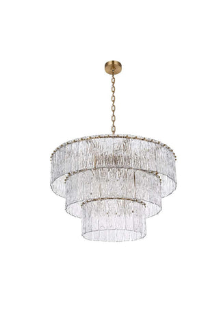 Georgina 22 Light Chandelier in Satin Gold