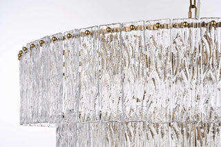 Georgina 34 Light Chandelier in Satin Gold