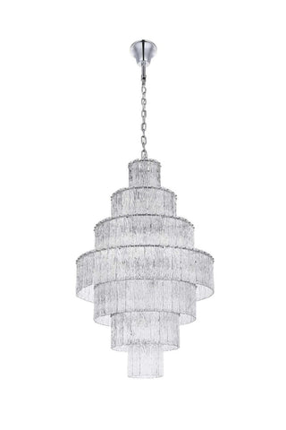 Georgina 37 Light Chandelier in Chrome