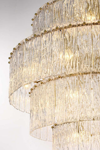 Georgina 37 Light Chandelier in Satin Gold