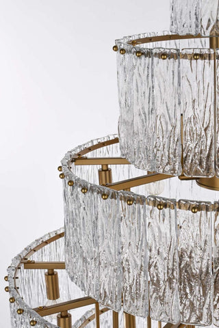 Georgina 37 Light Chandelier in Satin Gold