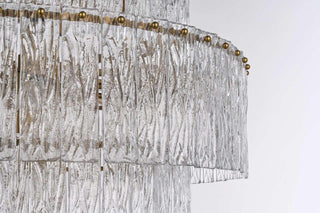 Georgina 37 Light Chandelier in Satin Gold