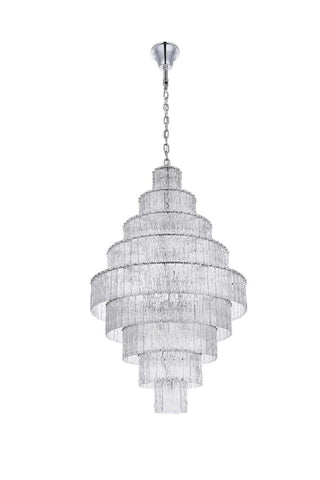 Georgina 59 Light Chandelier in Chrome