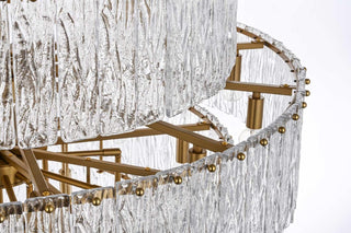 Georgina 59 Light Chandelier in Satin Gold