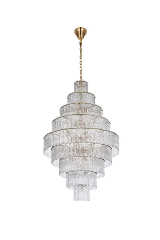 Georgina 59 Light Chandelier in Satin Gold