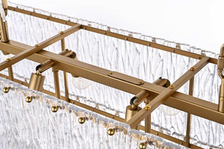 Georgina 14 Light Chandelier in Satin Gold