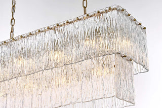 Georgina 14 Light Chandelier in Satin Gold