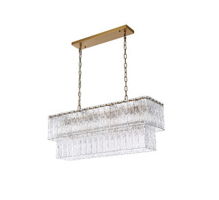 Georgina 14 Light Chandelier in Satin Gold