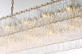 Georgina 17 Light Chandelier in Satin Gold
