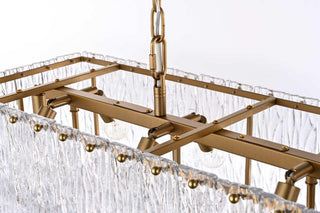 Georgina 17 Light Chandelier in Satin Gold