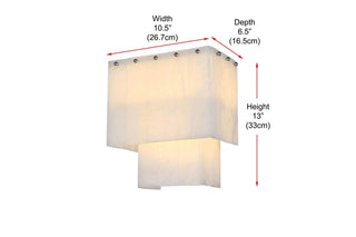 Georgina Three Light Wall Sconce in Chrome
