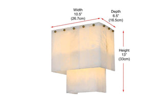 Georgina Three Light Wall Sconce in Satin Gold