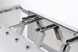 Georgina Five Light Wall Sconce in Chrome