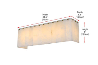 Georgina Five Light Wall Sconce in Satin Gold